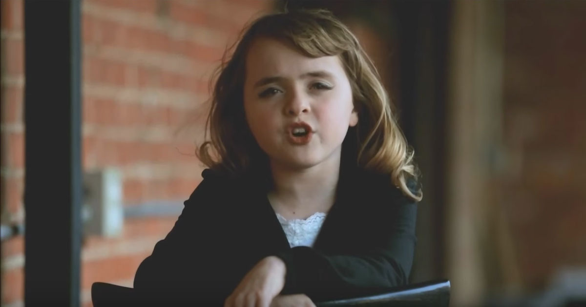 A 10-year-old girl made a cover to a huge hit by Adele, and it's one of the best performances ever!