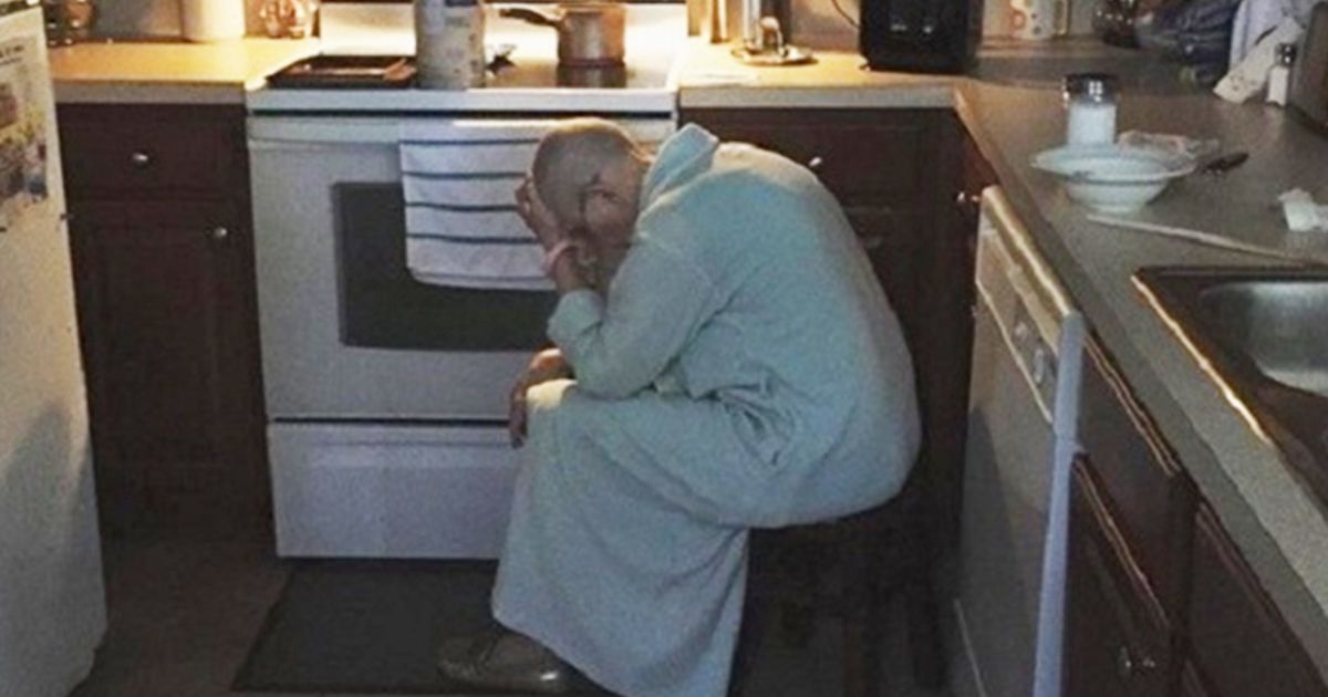 The husband saw his mother in law exhausted on the kitchen floor - his heart got broken to pieces when he understood why