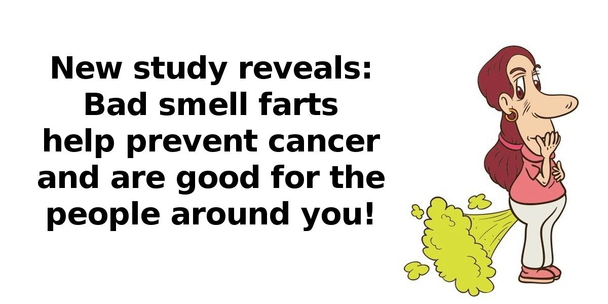 New study says: farts with a certain scent help prevent cancer and are good for the people around you
