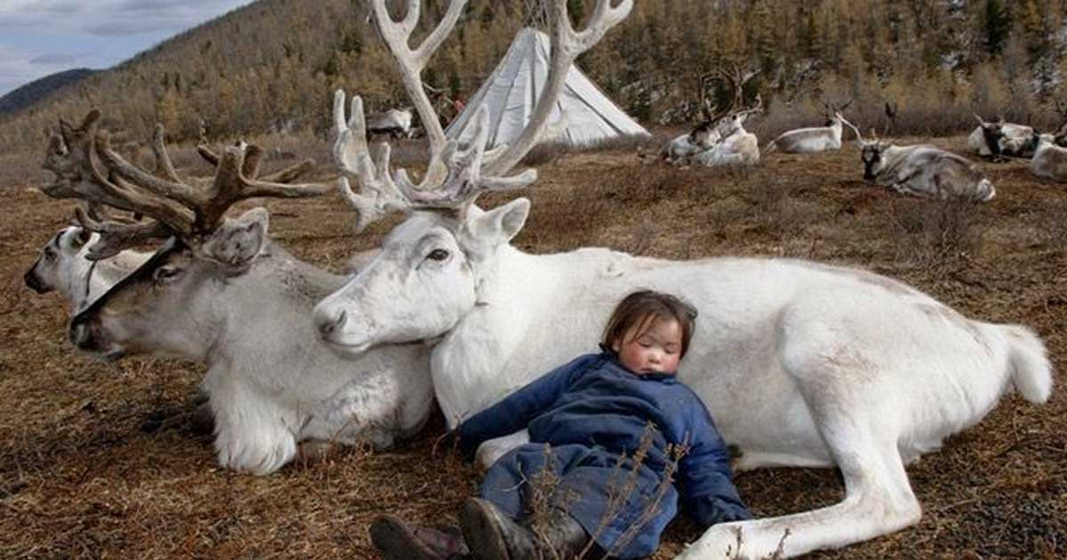 A photographer visited an abandoned mongolian tribe. These pictures are crazy!