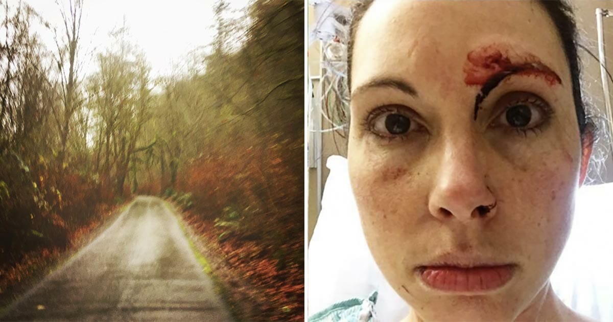 A scum tried assaulting a woman who was jogging in the forest - and immediately understood what a mistake he made