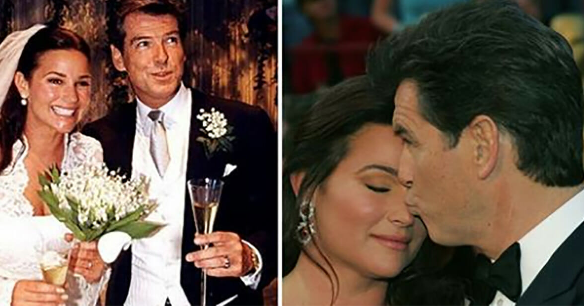 After 25 years of marriage, Pierce Brosnan sent his wife an intimate confession about their relationship