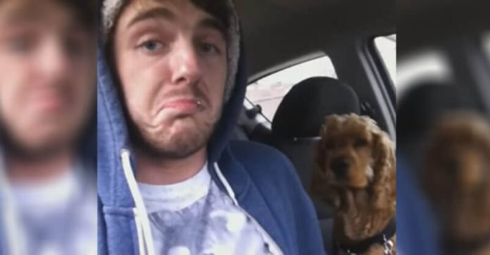 No one believed him when he told them what his dog was doing in the car, so he filmed this video ..