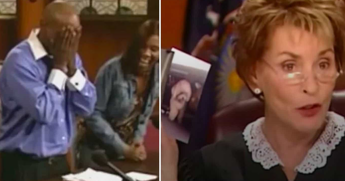 Judge Judy let the dog choose who was his owner, now watch as they let him go on the court floor