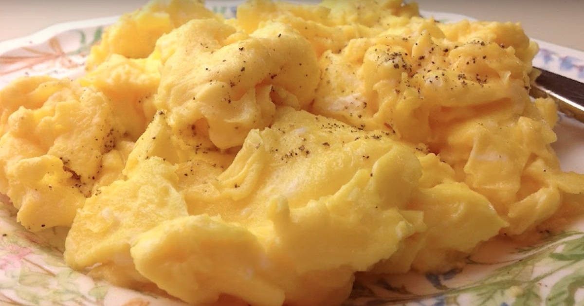 Chef reveals an expert tip on how to make your scrambled eggs airy, fluffy and perfect every time