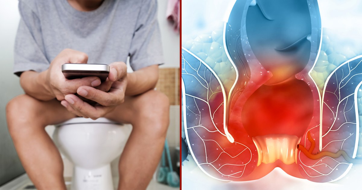 Doctors warn: Using your cellphone while you are in the bathroom causes hemorrhoids