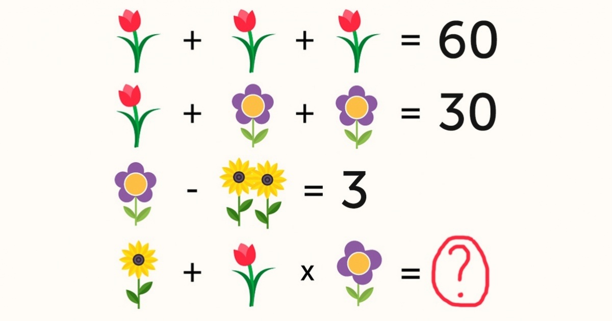 Even adults fail to find the answer to this children's math puzzle