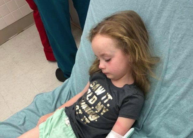 A 5-year-old woke up completely paralyzed - doctors looked at her scalp and absorbed the disturbing truth