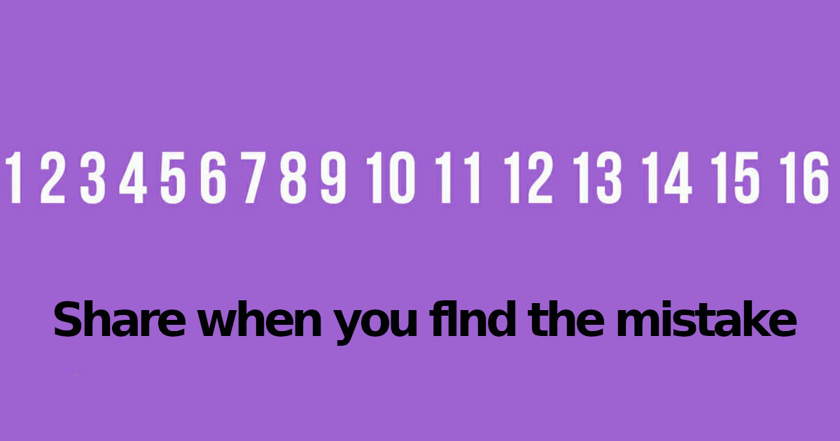 Almost no one finds the mistake: Do you know the answer?