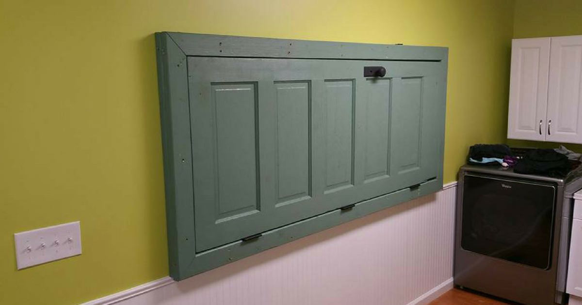 You won't believe why there's a door on the wall - the reason is much more ingenious than you think!