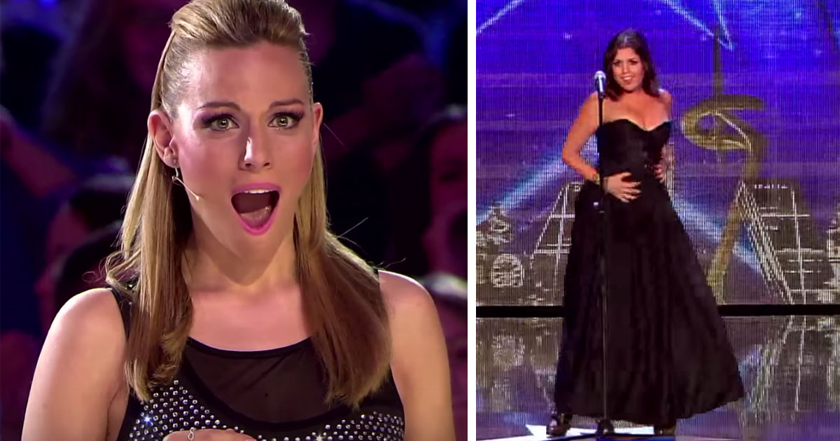 She sang opera, but left the judges speechless when she suddenly changed the song to this classic