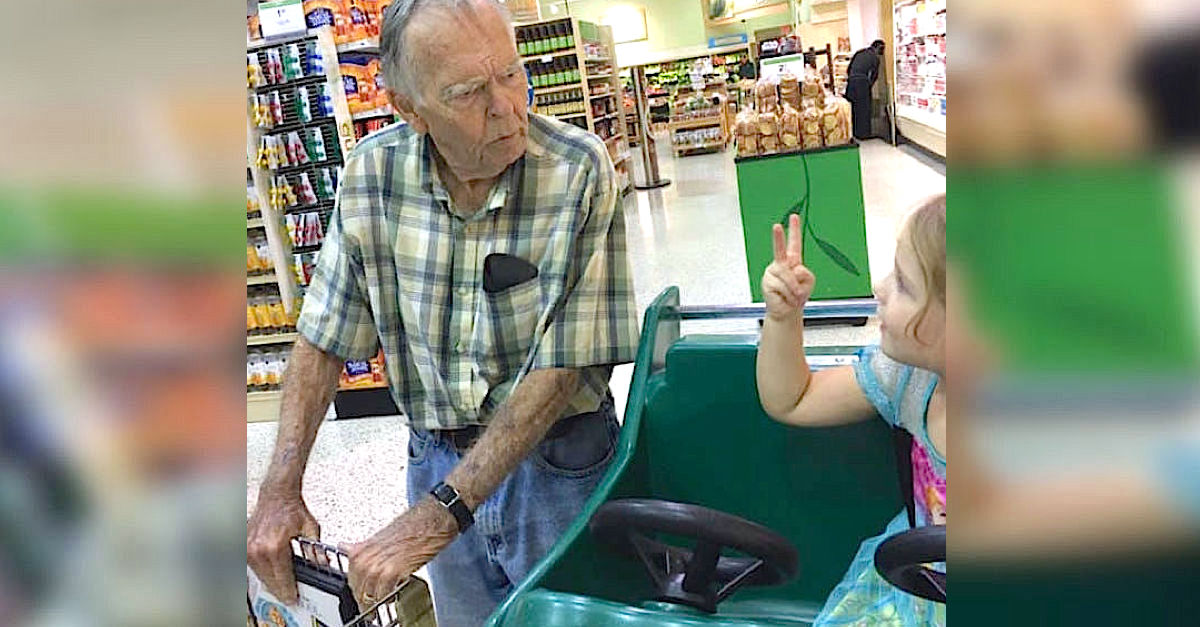 A 4 Year-old girl called a lone widower 'Old', her mother was amazed of his reaction