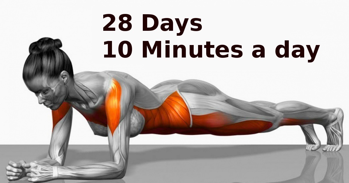 These 7 simple exercises will completely change your body in just 4 weeks!