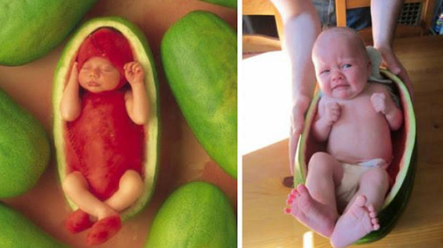 Expectations vs. Reality: 24 pictures of babies that did not come out out as expected