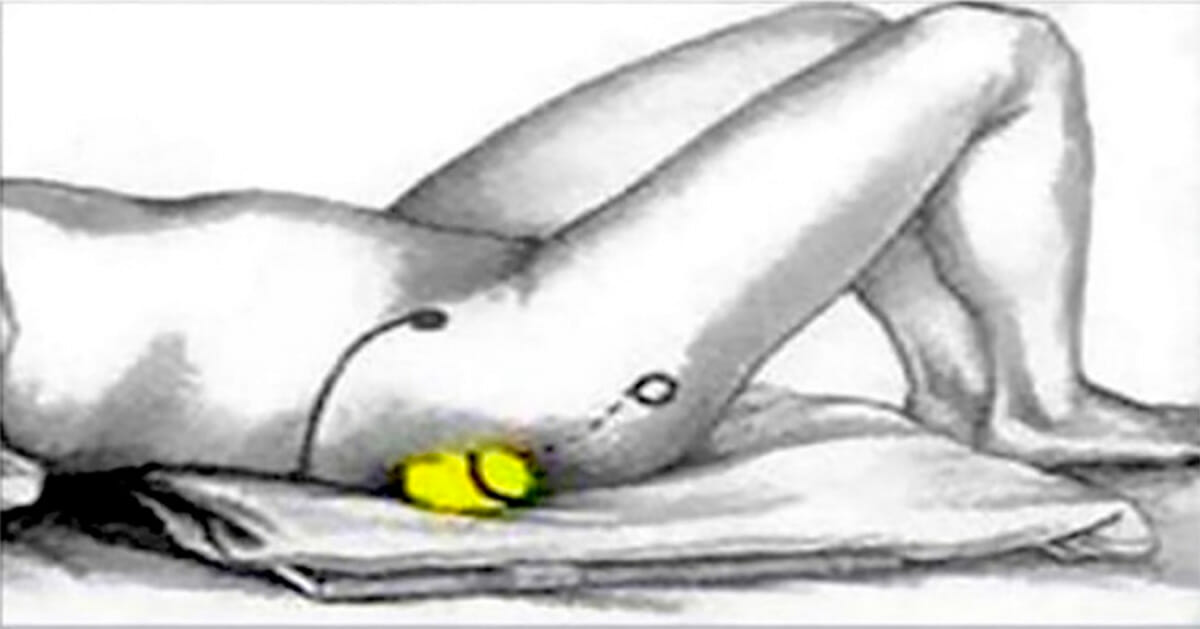 Here's how you will put an end to sciatic nerve pain and back pain with only the help of a tennis ball