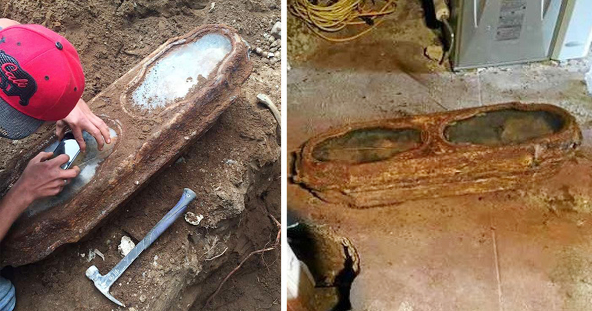 Carpenter found a girl's coffin under the house - took a close look and got the shock of his life
