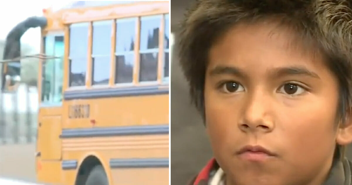 A 10-year-old noticed the bus driver smelled 'strange', immediately called the police and saved the lives of 30 children