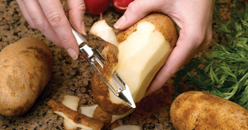 Potato peels - you will never throw them away again after reading this!