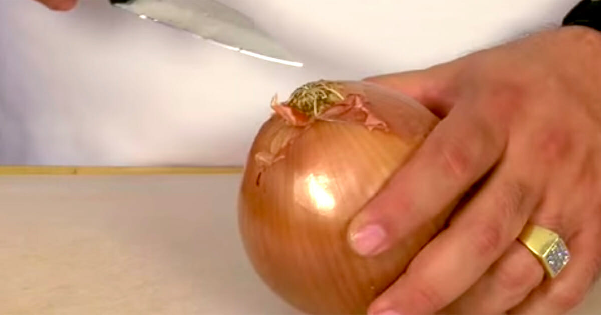 A famous chef claims you've been cutting onions the wrong way all your life: a strange method proves him right