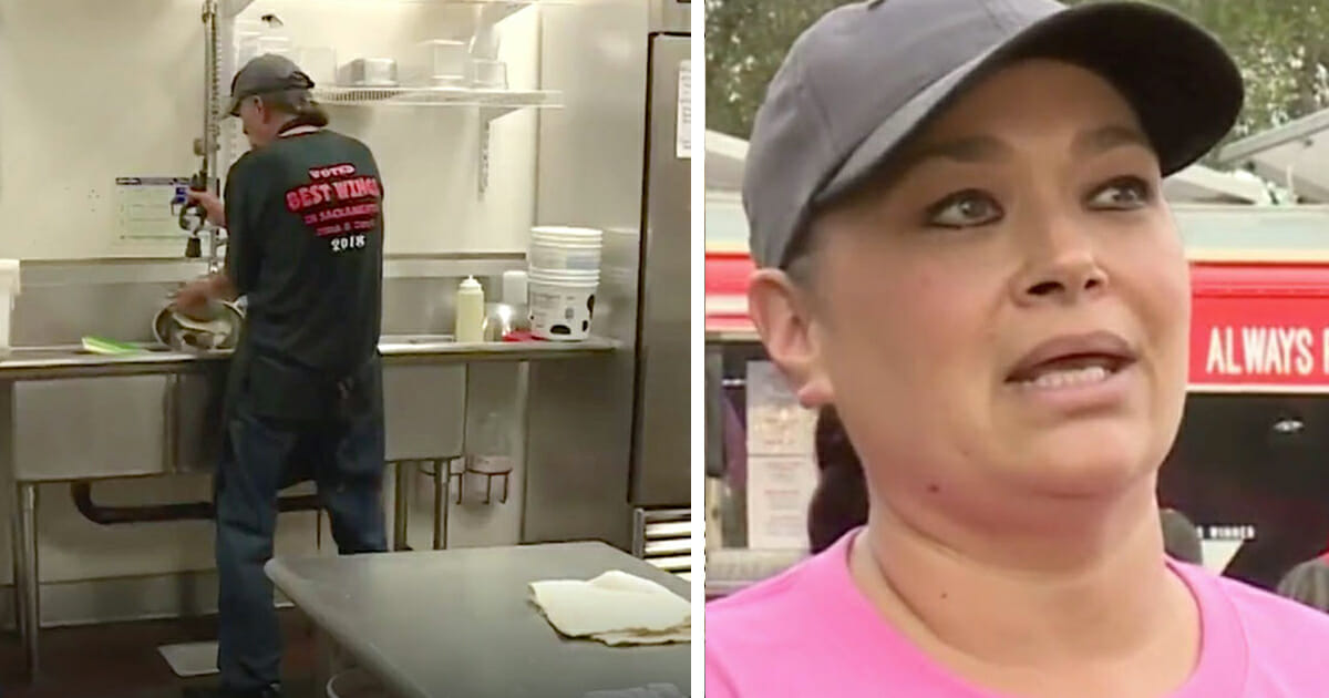 Restaurant manager gave homeless man a job - 24 hours later, she walked in and immediately stopped in place