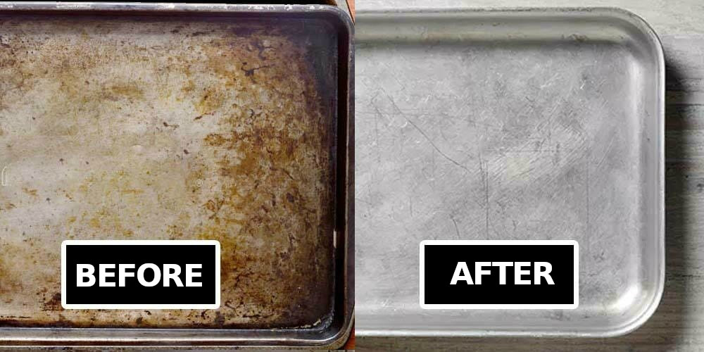 A pastry chef has revealed his best trick for cleaning baking tins - it will make your life easier!