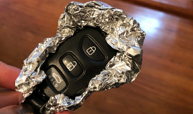 The police warn: this is why you should always wrap your car key in aluminum foil