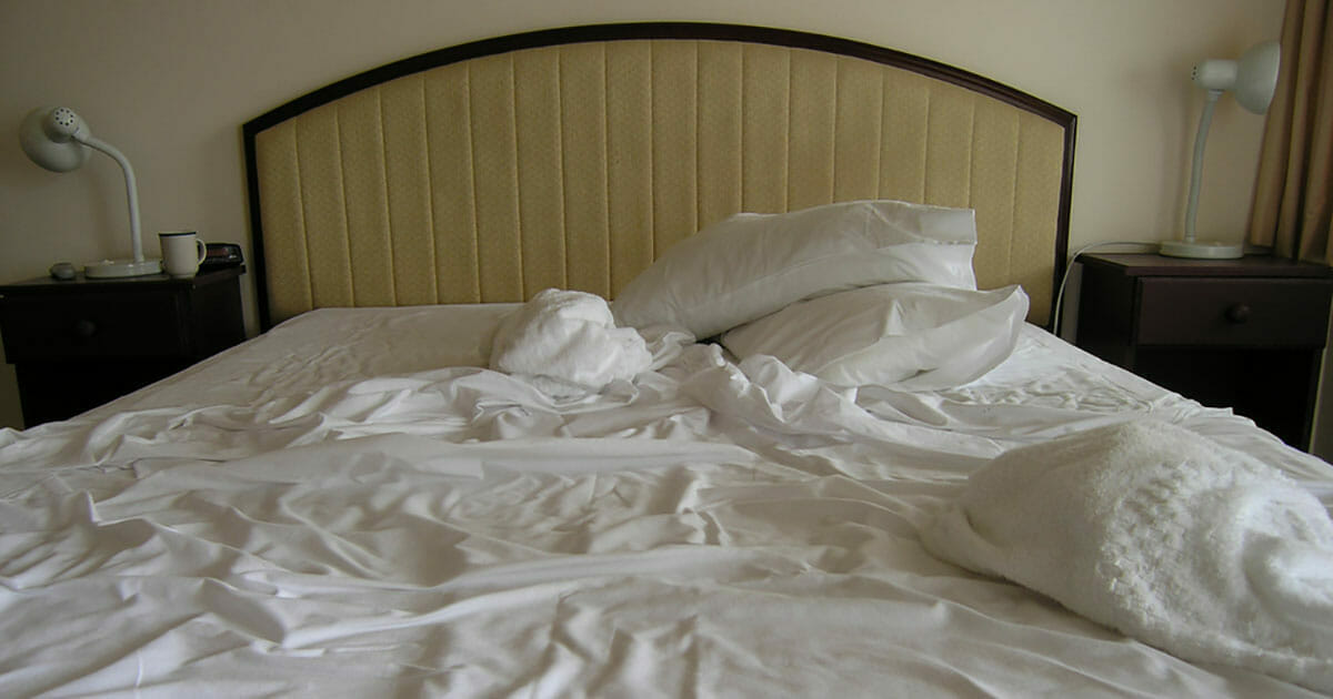 Scientists: There's one thing in this picture you should avoid in hotel rooms - can you guess what it is?