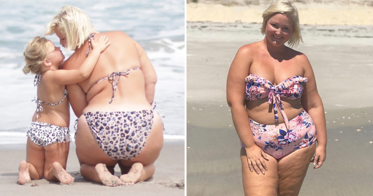 Her daughter called her 'fat' after they went swimming - now her response is spreading like wildfire