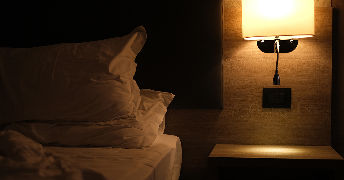 This is why you should leave the bathroom light on in your hotel room