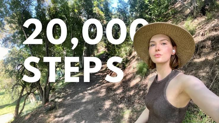 She walked 20,000 steps every day for a whole month and this is what happened to her body